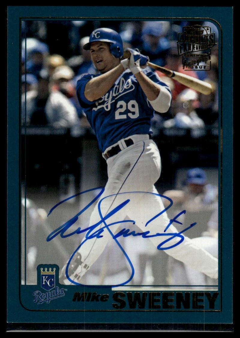 2019 Topps Archives #FFA-MS Mike Sweeney Fan Favorite Autographs AU AU