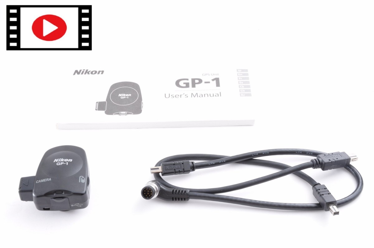 その他 Nikon GP-1 GPS Unit Nikon Gps Unit Gp-1 240g Black Camera Accessory Near Mint From