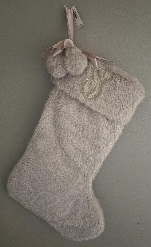 Victoria’s Secret “Fur” Stocking, New With Tag