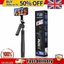 192cm 360� AI Face Tracking Selfie Stick Tripod w/2 Fill Lights Auto Open Stand