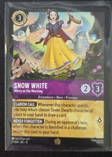 Snow White Merry as the Morning - Legendary - Lorcana Wilds Unknown  Bulk