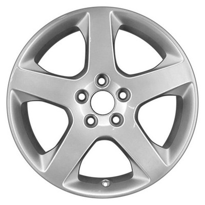 For Volvo S40 08-11 CCI 5-Spoke Silver 17x7 Alloy Factory Wheel Remanufactured