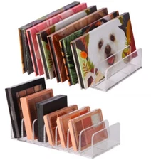 2 Pcs Eyeshadow Palette Organizer Use for Bathroom Countertops, Wardrobe, She...