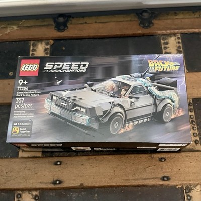 LEGO SPEED CHAMPIONS 77256 Back to the Future Marty Doc DeLorean New In Box