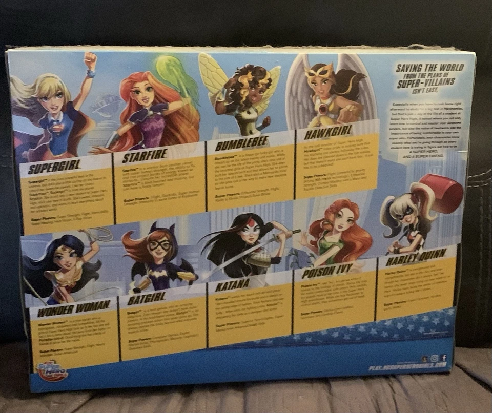 Juego de 9 figuras de acción de 6 pulgadas Super Hero Girls superhéroe DC Comics Foto 2 de 2
