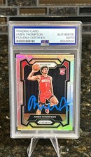 2023-24 Panini Prizm - Amen Thompson #150 Silver Prizm (RC) AUTO Hard Signed