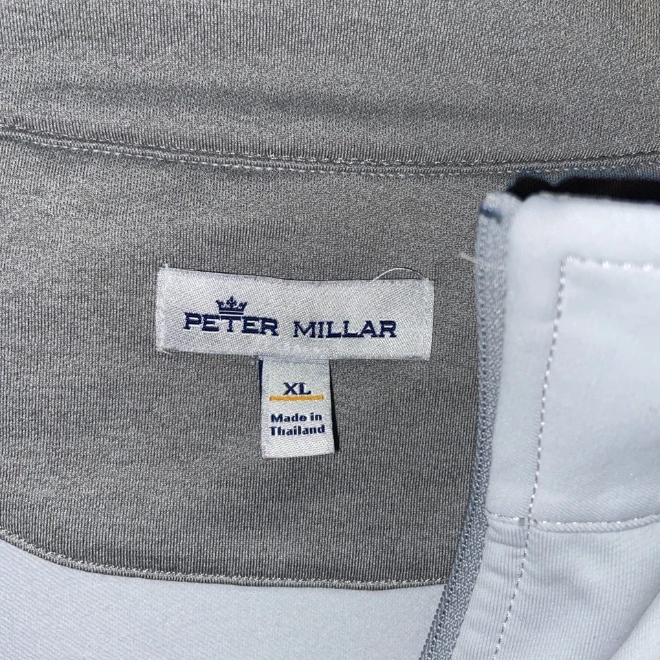 Пуловер Peter Millar 1/4 на молнии XL PROTIVITI матовый Fitspatrick PGA спонсор L17 - Изображение 3 из 4