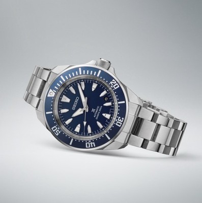 SEIKO PROSPEX サムライ ダイバーズ Seiko Prospex Sea Samurai Diver Blue Dial Stainless Steel Watch