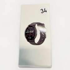 Smartwatch 44mm Peach Silicone Band Compatible with Android Or iOS Health Track