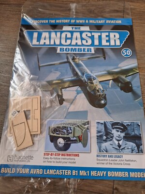 Build The Lancaster Bomber Modell versiegeltes Magazin Ausgabe 50 Hachette Partworks Ltd