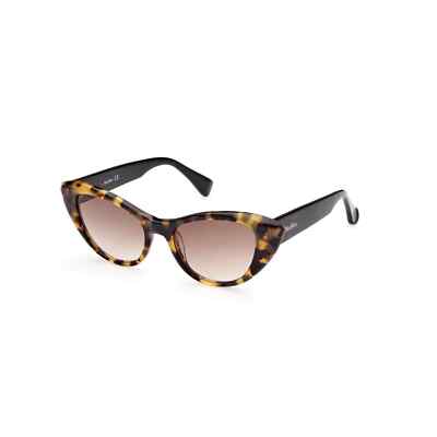 MAX MARA MM0039 53F Blonde Tortoise Cat Eye Plastic  display picture 1