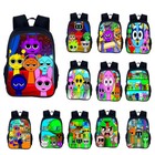 Incredibox Sprunki Backpack Rucksack School Bag Bookbag Travel Shoulder Bag Gift