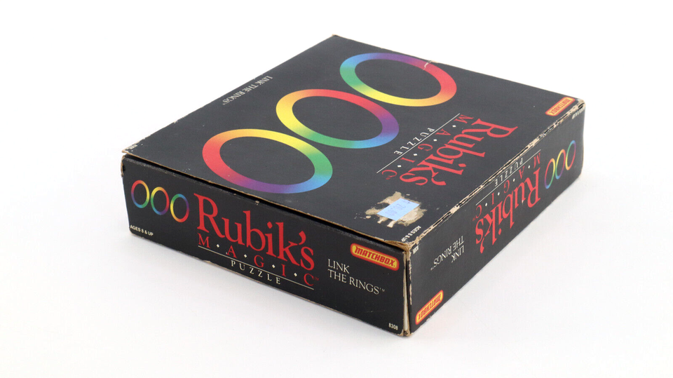 Vintage 1986 Matchbox RUBIK'S Cube Magic Puzzle Link the Rings eBay