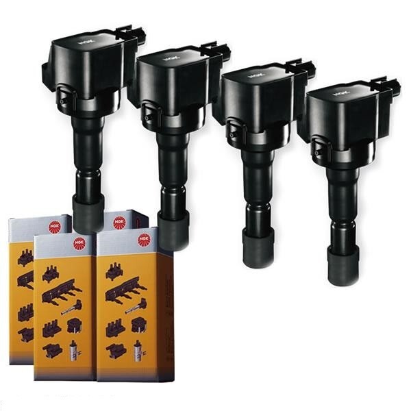 NGK For Suzuki 2010-2017 Swift ZC72S ZD72S Ignition Coil Set of 4