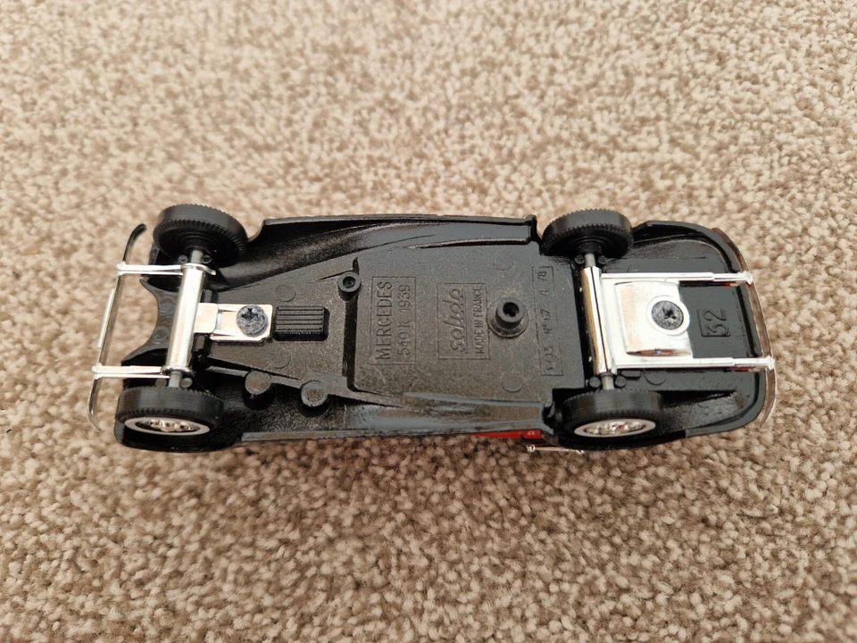 CORGI SOLIDO 1/43 CLASSIC MERCEDES 540K DIECAST MODEL CAR - Image 3 of 3