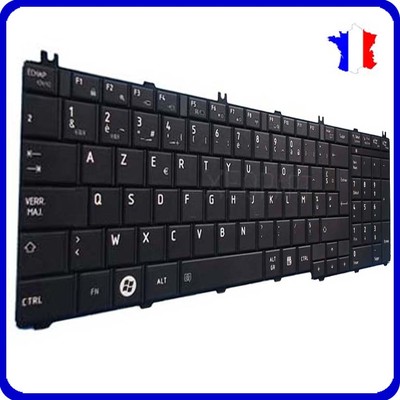 Clavier AZERTY Français Neuf Pour Toshiba Satellite Pro L650-189 - Noir