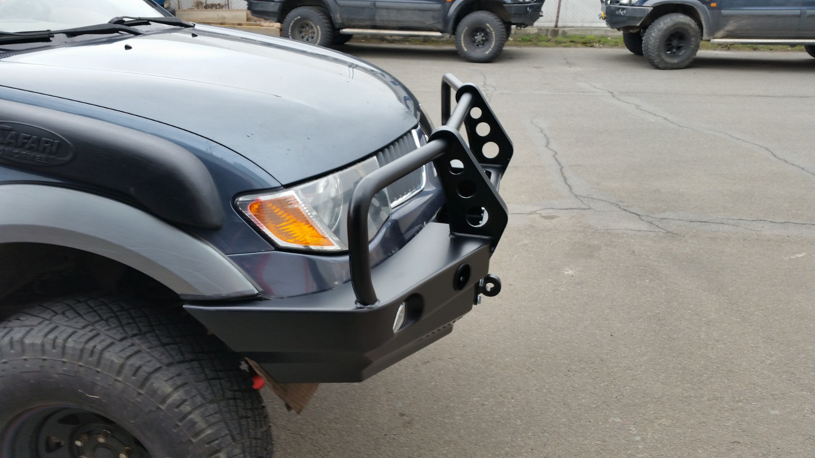 Mitsubishi L200 0615 FRONT STEEL BUMPER WINCH OFF ROAD 4X4 eBay