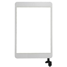OEM iPad Mini 1 / Mini 2 White Screen Replacement Digitizer with IC Home Button
