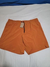 Nike Orange 9" Inseam Unlimited Sports Versatile Training Shorts... Size 4XL