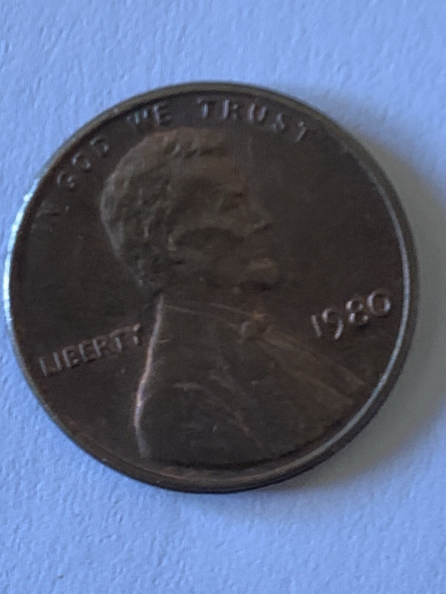 古銅　古鏡　391g 1980 Lincoln Memorial Penny, No Mint Mark, Copper 3.1 Grams Rare 1