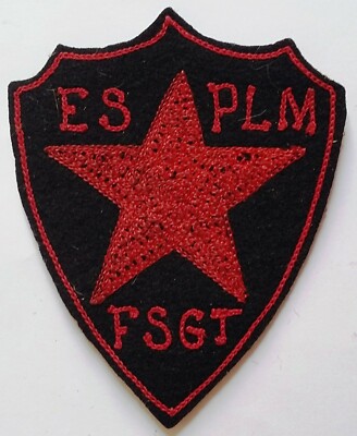 Abzeichen Patch Aufnäher SPORT TEAM ES PLM ZUG PARIS LYON MARSEILLE FSGT alt
