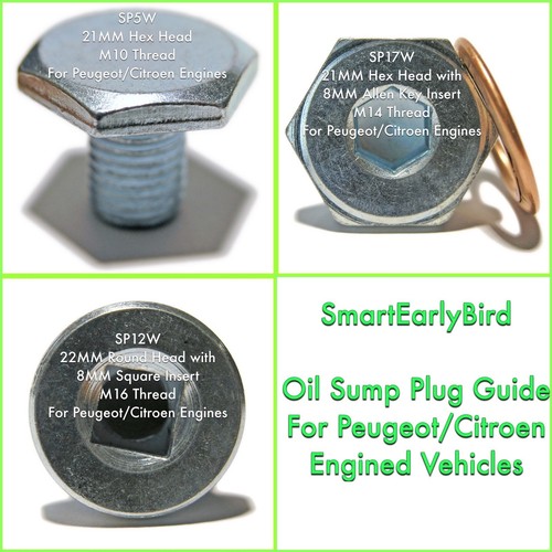 M16 SUMP PLUG +WASHER RENAULT 7703075347 7703075348 7703075012