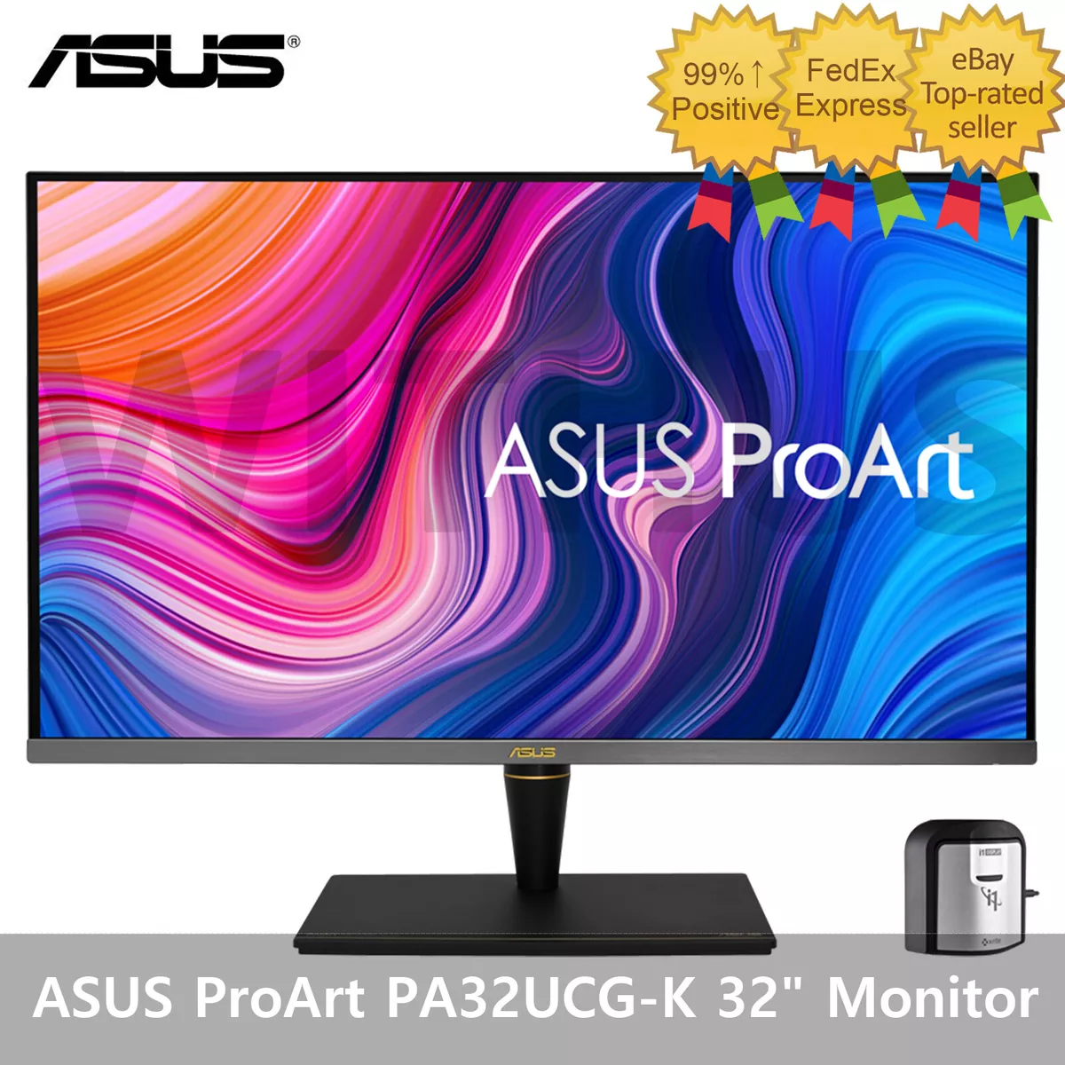 ASUS ProArt Display PA32UCG-K 32 Monitor 4K UHD 120Hz HDR 1000 - Tracking