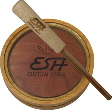 ESH Cherry Glass Pot Turkey Call with Hickory Striker