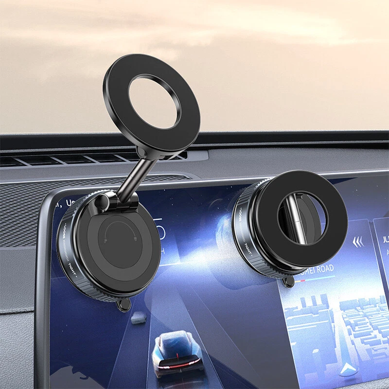 360° Magnetic Phone Holder Car Mount Stand For iPhone 17 16 15 14 13 12 Pro Max - Image 2 of 4