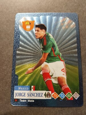 Jorge Sanchez Rare Mexico FC Porto Portugal Blue Foil Collector Card