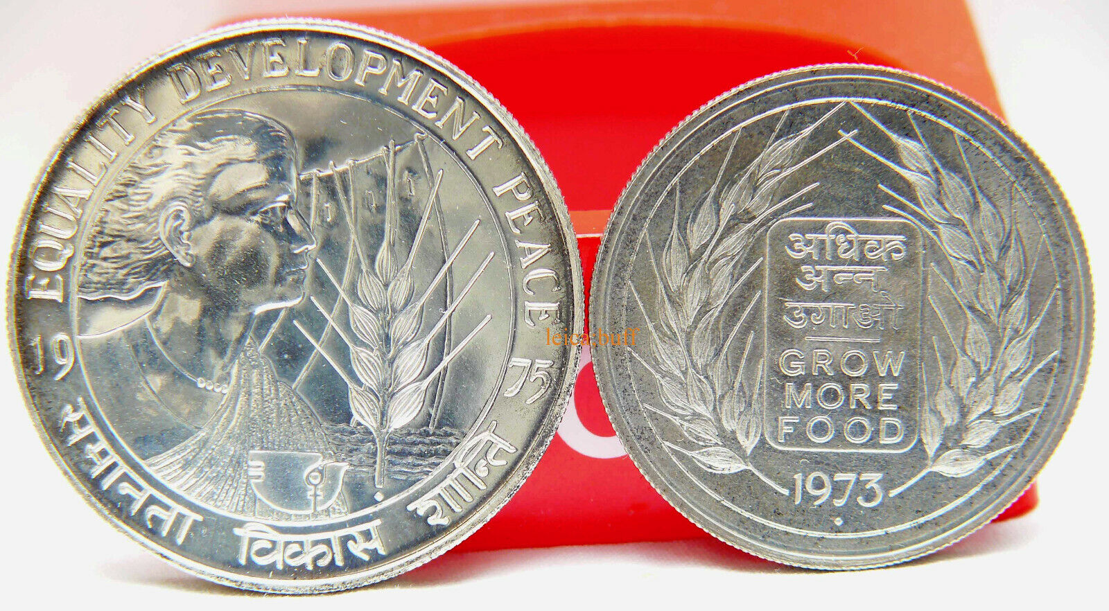 INDIA COINS (TWO) IN ORIGINAL PACKING