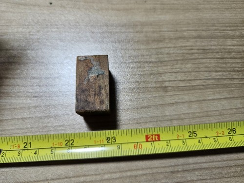 Vintage Letterpress Printing Block Fish Fishing Fishermen Boat - Bild 3 von 3