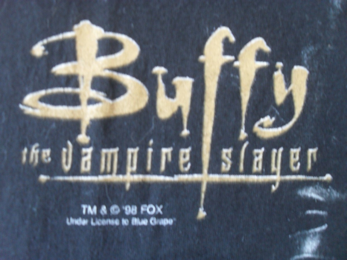 BLUE GRAPE バフィー Buffy the Vampire Slayer Vintage 1998 Buffy The Vampire Slayer Angel Blue Grape Fox