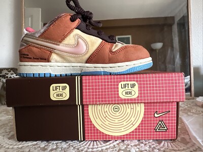 Size 10c - Nike Social Status x Dunk Mid Chocolate Milk