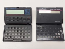 Lot of 2 Item-Selectronics Word Finder WF-224 & Rand MN Travel Translator TT-800