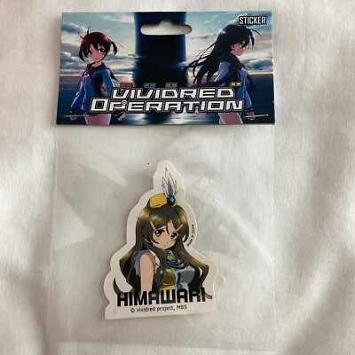 Vividred Operation Himawari - *STICKER* - NEW/SEALED - Anime/Manga