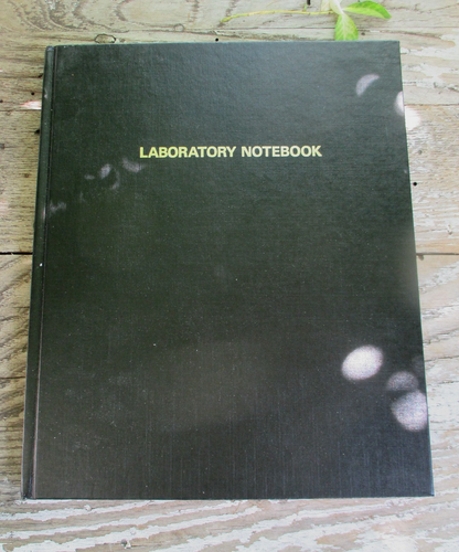 Laboratory Notebook Black Hardcover by Nalge Company, Rochester NY. - Picture 14 of 16