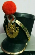 Mexican GRENADIER SHAKO HELMET, Napoleon shako helmet, For Plays,