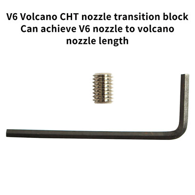 V6 Volcano CHT Nozzle Transition Block3D Printer Accessories