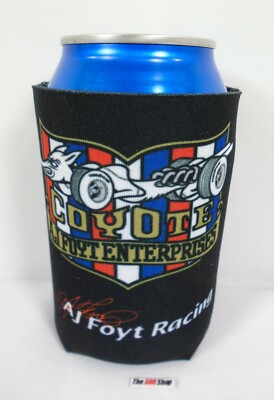 A.J. Foyt Racing Coyote Enterprises Collector Can Cooler IndyCar #14 Tony Kanaan