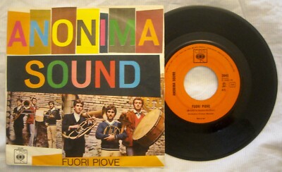 45 ANONYMER SOUND - AUS REGEN - SPRICHST DU - JAHR 1967 - BEAT 
