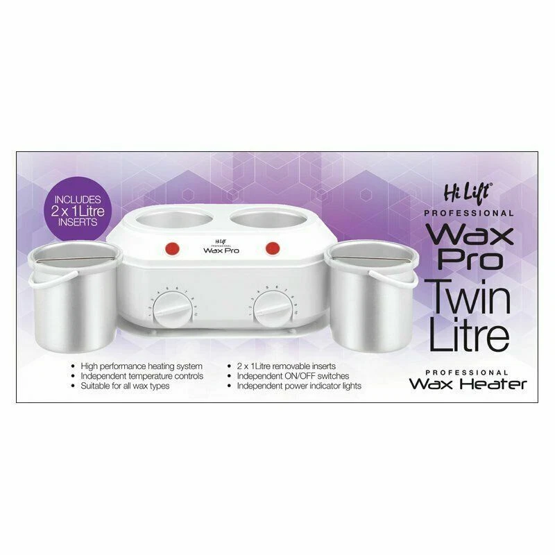 Hi Lift Twin Kompact Ceramic Wax Pot 1 Litre & 1 Litre - image 2 of 2