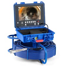 Sewer Camera 230ft/70m Pipe Inspection Camera 512hz Self-leveling Meter Counter
