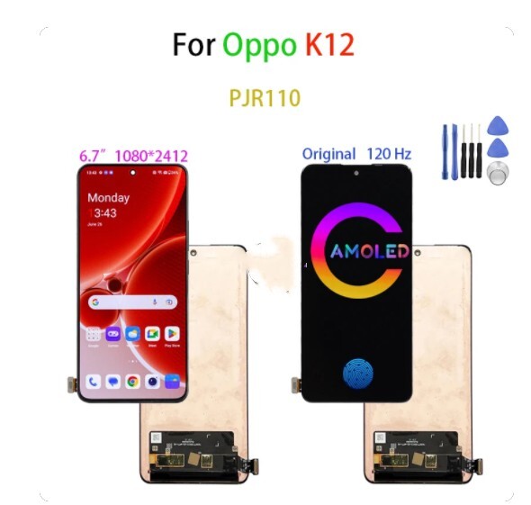 For Oppo K12 K12 PJR110 Pantalla LCD Display Touch Panel Screen