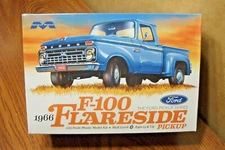 MOEBIUS MODELS 1966 FORD F-100 FLARESIDE PICKUP TRUCK 1/25 SCALE MODEL KIT