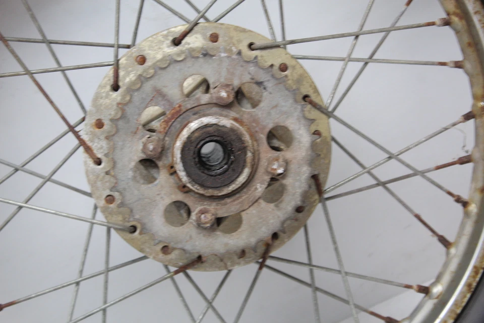 1969 HONDA CB175 FRONT AND REAR WHEEL RIMS  - Image 3 of 4