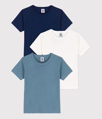 Petit Bateau 3er JungenT-Shirt Set aus Baumwolle Shirt
