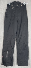 Spyder XTL Ski Pants Womens 6 26x29.5 Black Insulated Lined Snowboarding Snopw