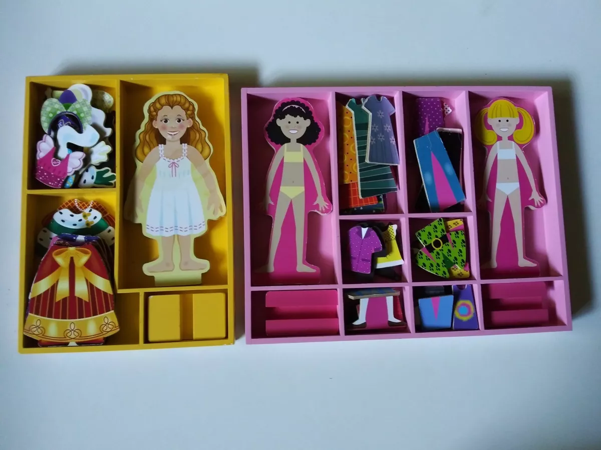 Wooden Magnetic Dress-up Kit