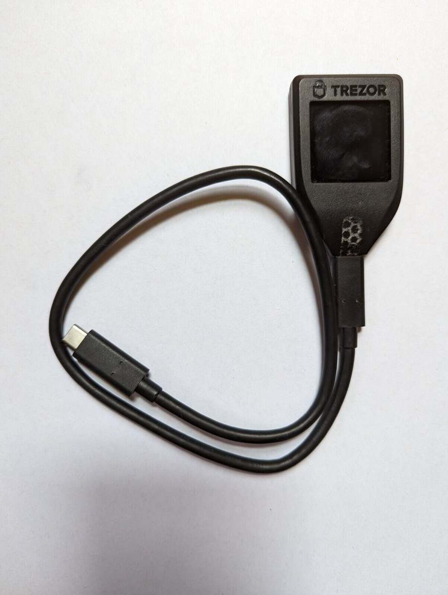 Trezor Model T - Cryptocurrency Hardware Wallet, 9000+ supported coins &  tokens | eBay